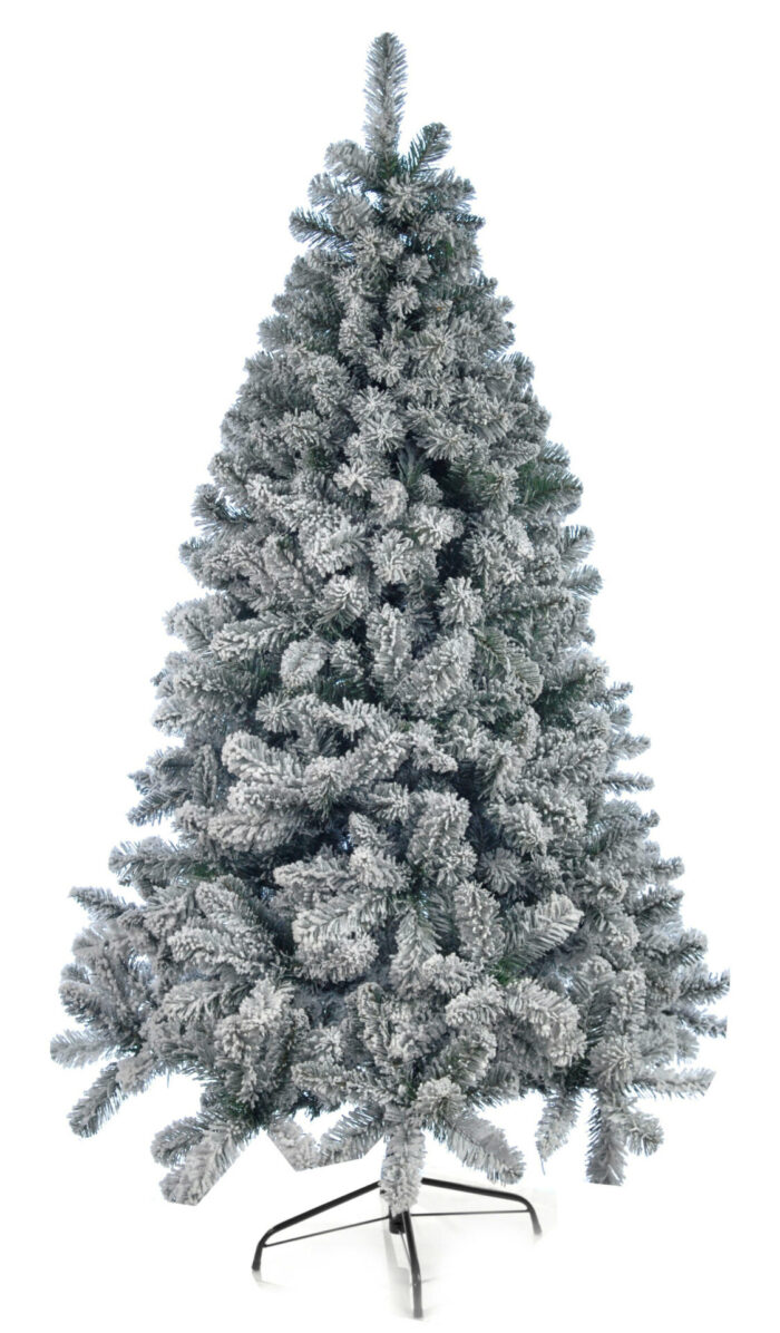 Χριστουγεννιάτικο Δέντρο Χιονισμένο Pvc Φύλλωμα 1,80μ