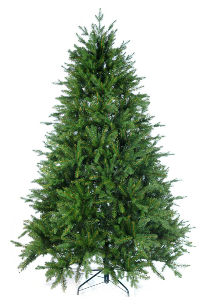 Χριστουγεννιάτικο Δέντρο Έλατο Φύλλωμα Pvc & Plastic 2.10μ