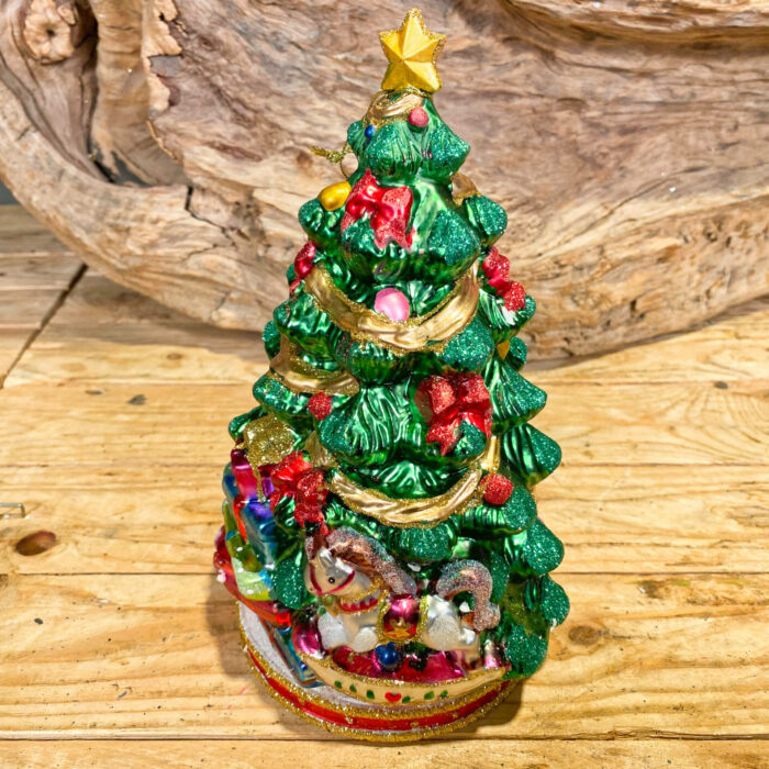 Χριστουγεννιάτικο Διακοσμητικό Δέντρο Δώρα Αλογάκι Γκλίτερ