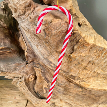 Χριστουγεννιάτικο Στολίδι Γλειφιτζούρι Κόκκινο Λευκό Candy Cane
