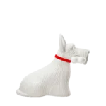 Φωτιστικό Επιτραπέζιο Σκύλος Λευκός 45*37εκ