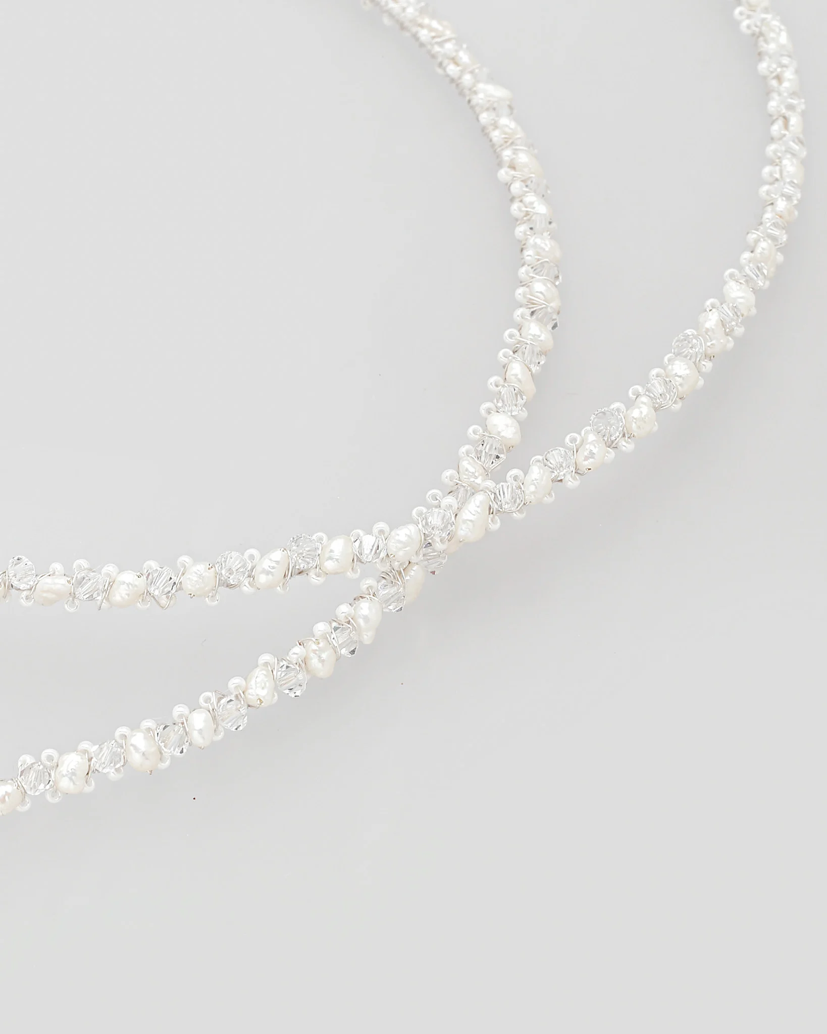 monterna-stefana-gamou-krystallakia-swarovski-perles Μοντέρνα Στέφανα Γάμου Κρυσταλλάκια Swarovski & Πέρλες