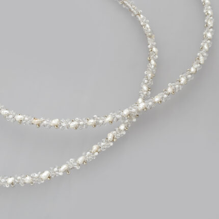 Ρομαντικά Στέφανα Γάμου Χειροποίητα Swarovski & Πέρλες