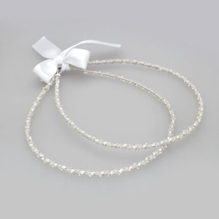 Ρομαντικά Στέφανα Γάμου Χειροποίητα Swarovski & Πέρλες