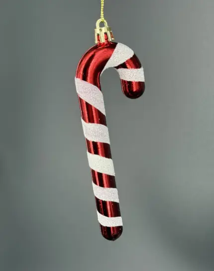Χριστουγεννιάτικο Μπαστουνάκι Candy Κόκκινο Λευκό 13εκ