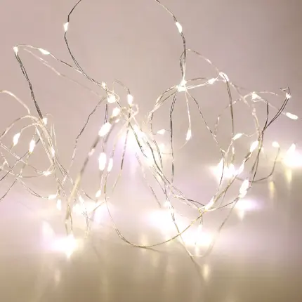 Χριστουγεννιάτικα Λαμπάκια 200 LED Φως Ημέρας Σύρμα Ρεύματος