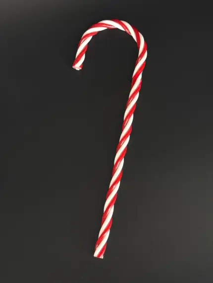 Χριστουγεννιάτικο Στολίδι Candy Cane Ριγέ Πλαστικό Slim 30εκ