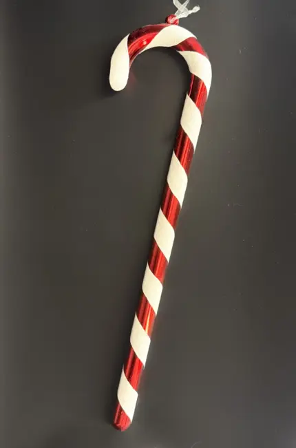 Χριστουγεννιάτικο Στολίδι Πλαστικό Candy Cane Ριγέ 61εκ