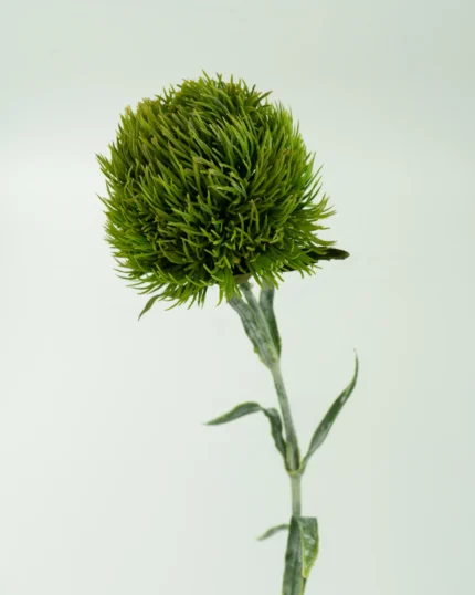 Τεχνητό Λουλούδι Dianthus Πράσινο Διακοσμητικό 58εκ