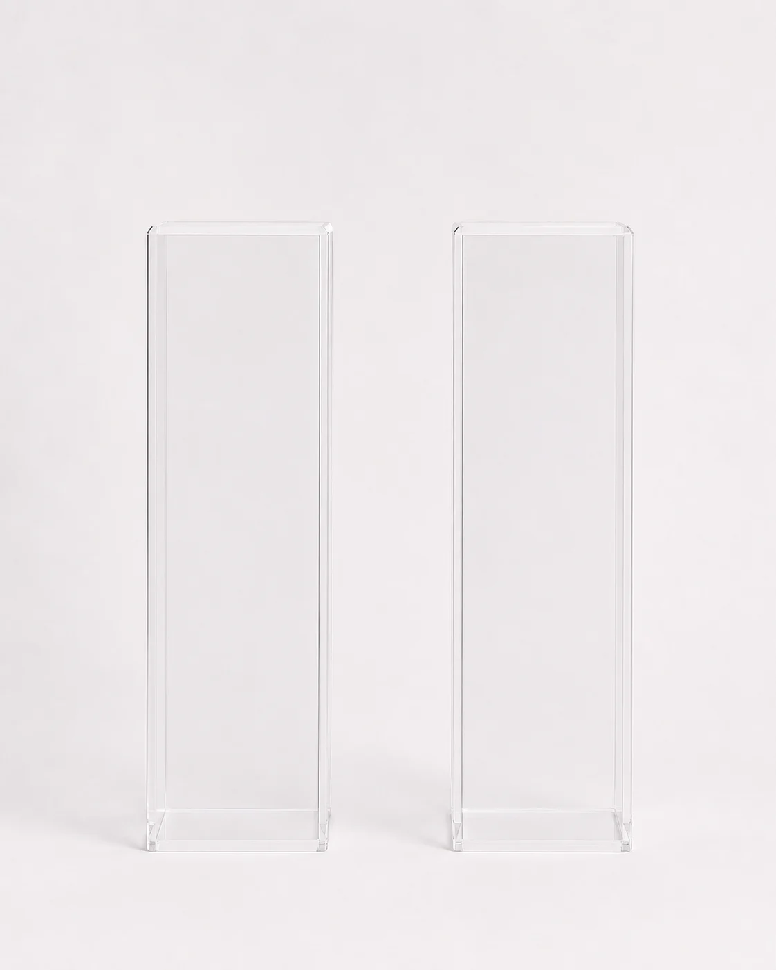 labades-gamou-vaseis-plexiglass-diafanes Λαμπάδες Γάμου Βάσεις Plexiglass Διάφανες 30*116εκ