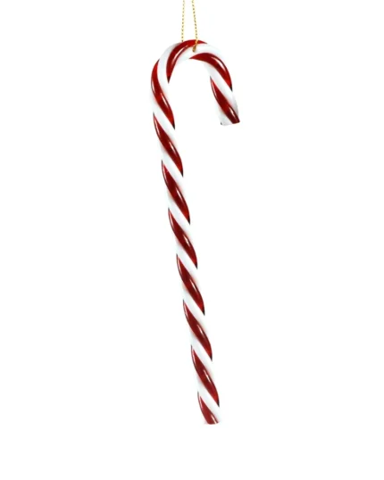 Χριστουγεννιάτικο Στολίδι Candy Cane 18εκ Λεπτό Ριγέ
